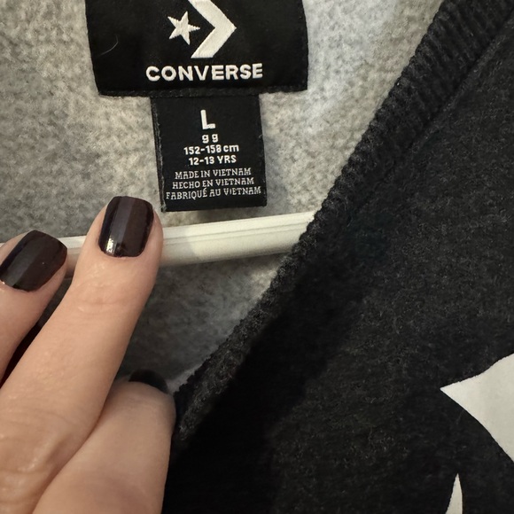 Converse Crewneck Sweatshirt. Sz Large Big Boys - Picture 5 of 5